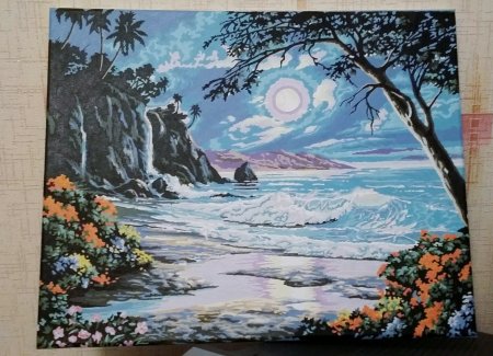 Рисование по номерам готовые работы