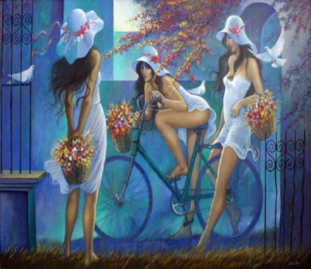 Художник Карлос Вандерлей Пинто