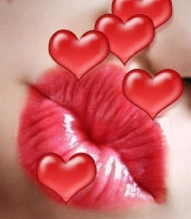 Сердечки поцелуйчики