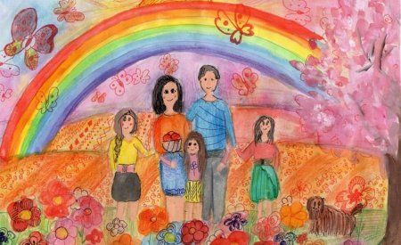 Рисование всей семьей