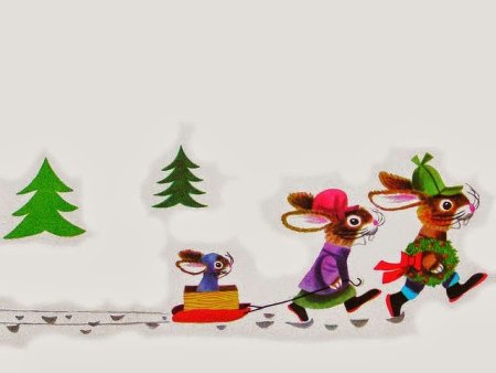 The animals Merry Christmas book