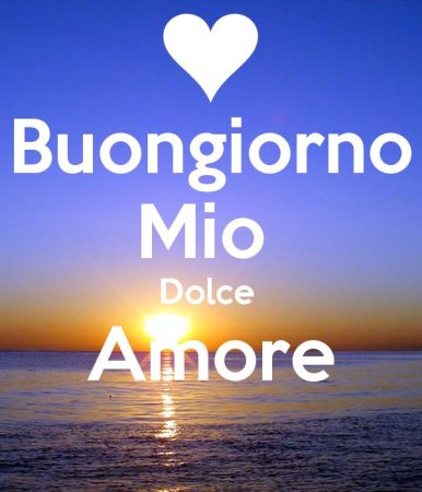 Buongiorno Amore картинки