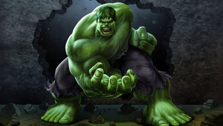 Супергерой Марвел Халк