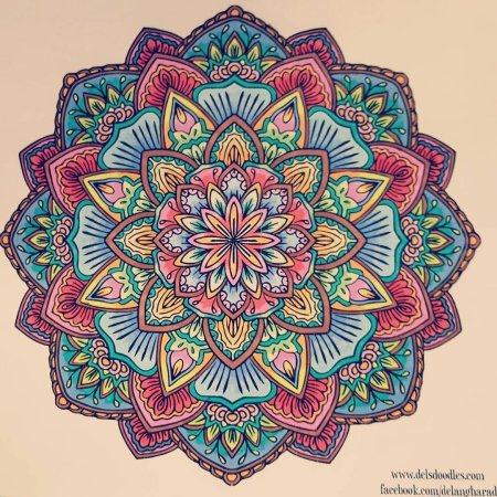 Восьмилепестковая Мандала