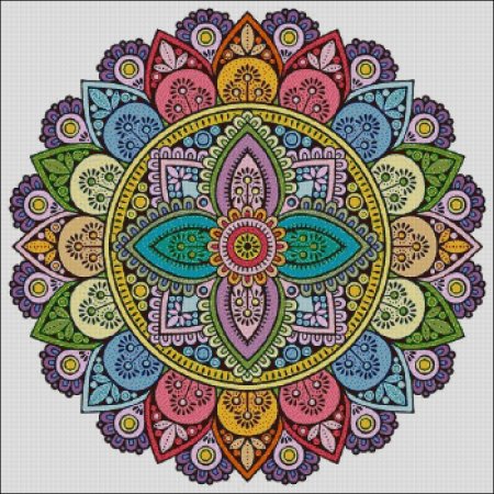 Восьмилепестковая Мандала