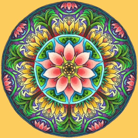 Цветочная Мандала