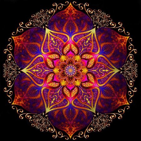 Мандала любви и счастья