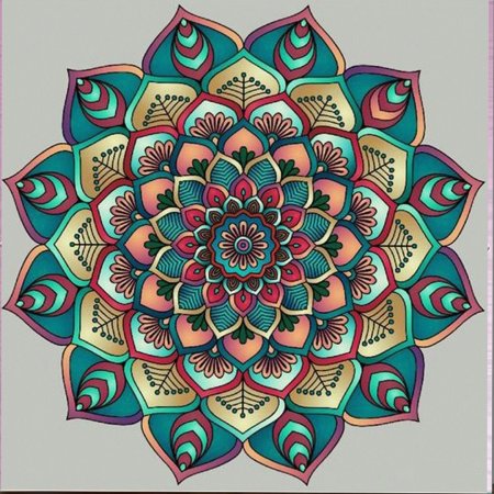 Восьмилепестковая Мандала