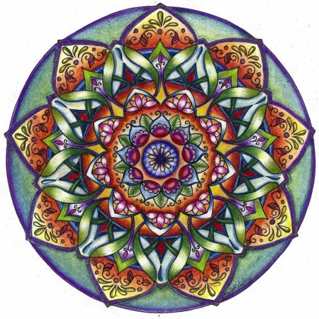 Семилепестковая Мандала