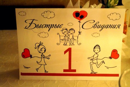 Приглашение на быстрые свидания