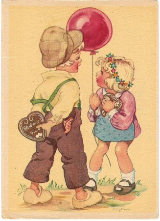 Советские открытки с детьми