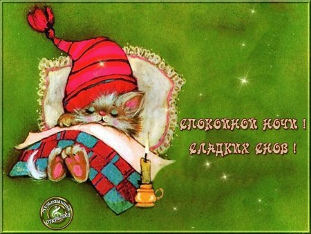 Спокойной ночи сладких снов