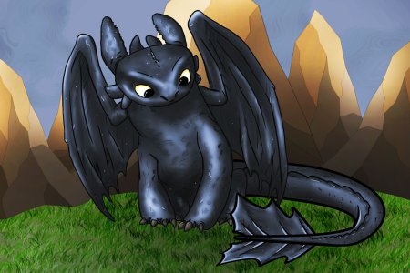 Ночная фурия Беззубик