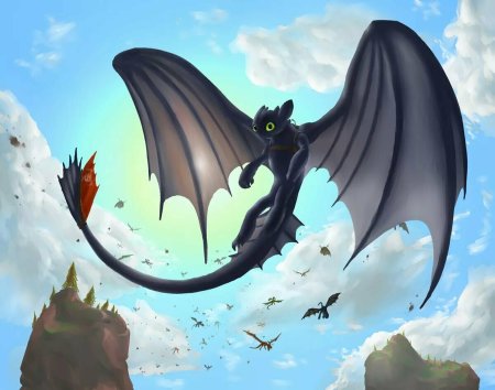 Ночная фурия дракон