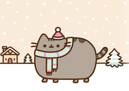 Новогодний котик Пушин