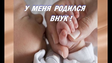 У меня родился внук