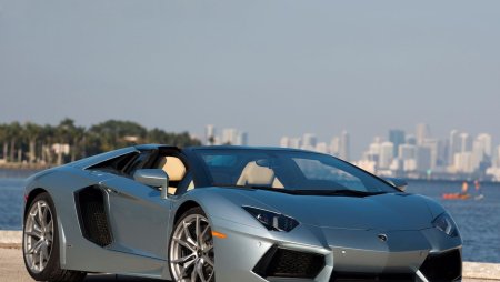 Машина Ламборджини авентадор