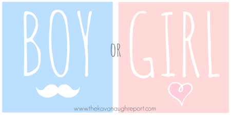 Boy or girl надпись