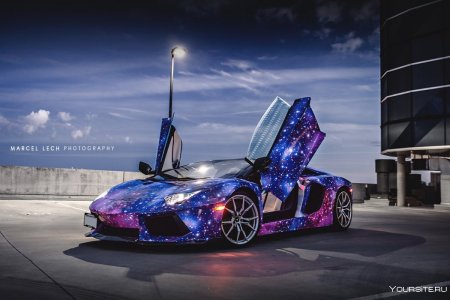 Ламборгини авентадор цвет космос
