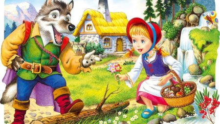 Пазл Castorland little Red riding Hood (b-03020), 30 дет.