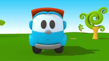 Мультик грузовик Лева