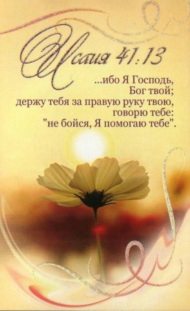 Открытки со стихами из Библии