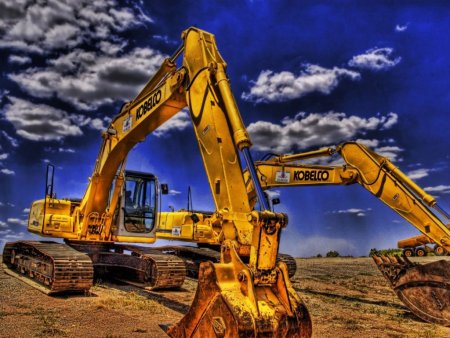 Экскаватор строительный