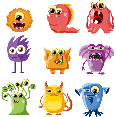 Веселые монстрики