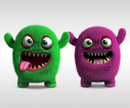 Смешные монстры