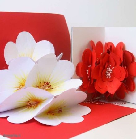 Объемная открытка