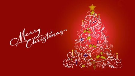 Новогодние открытки Merry Christmas
