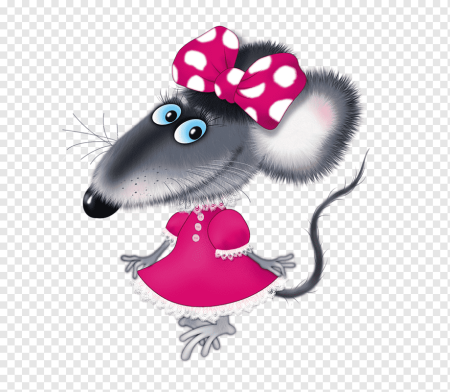 Веселый мышонок