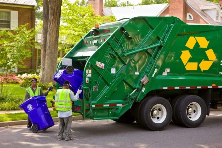 Waste Management мусоровоз
