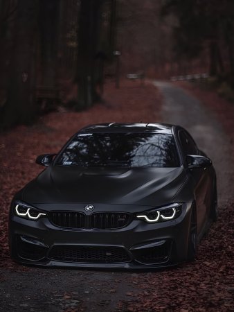 BMW m4 2018 черный