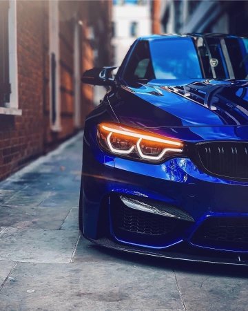 BMW m5 неон