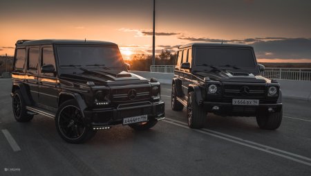 Mercedes Benz Gelandewagen Бандитский