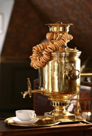 Самовар с баранками