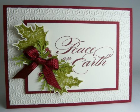Открытка Merry Christmas своими руками