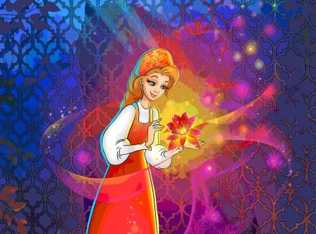 Сказка про Аленький цветочек