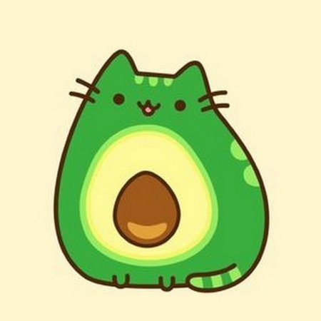 Авокадо котик