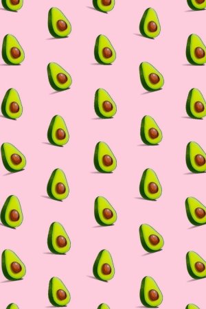 Авокадо мультяшный