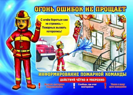 Противопожарные плакаты