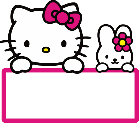 Табличка hello Kitty