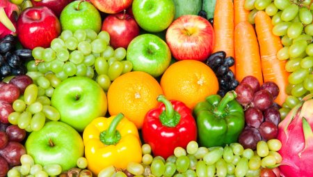 Свежие овощи