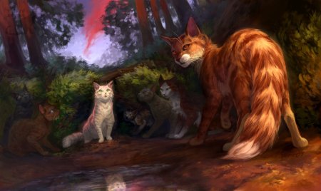 Коты Воители Алозвёзд арт