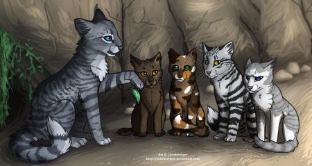 Коты Воители Искролапка