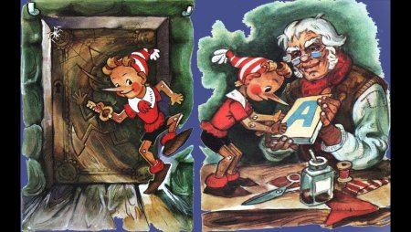 Приключения Буратино папа Карло