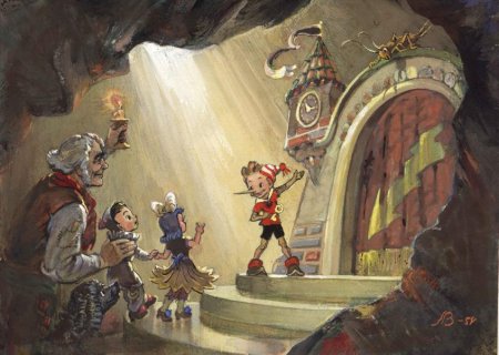 Буратино иллюстрации Владимирского