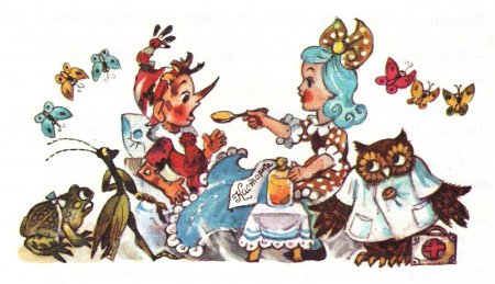 Золотой ключик или приключения Буратино иллюстрации