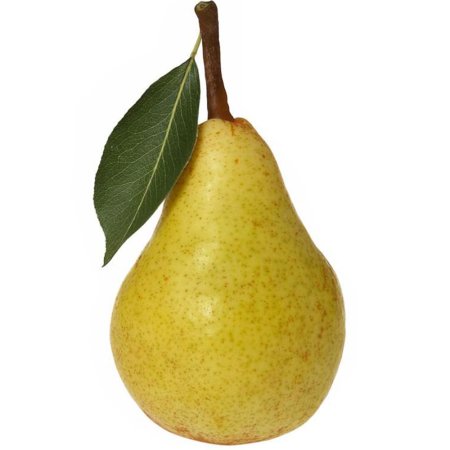 Груша на белом фоне